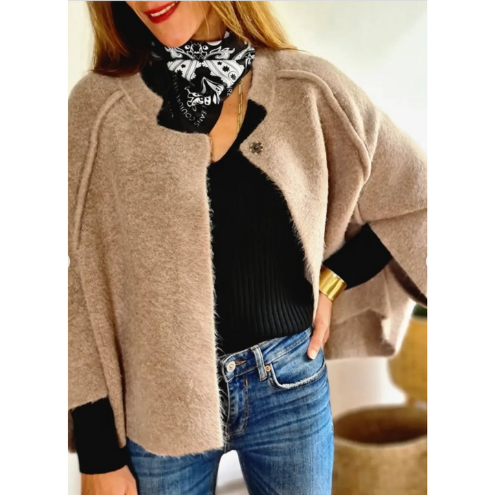 Women’s Cardigan | Open-Front Knitted