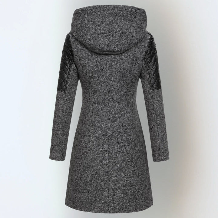 Coat for Women | Asymmetrical Zip Hooded
