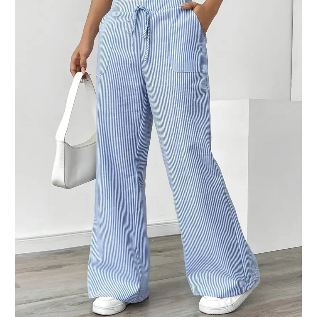 Women’s Trousers | High Waist Wide Leg Fit