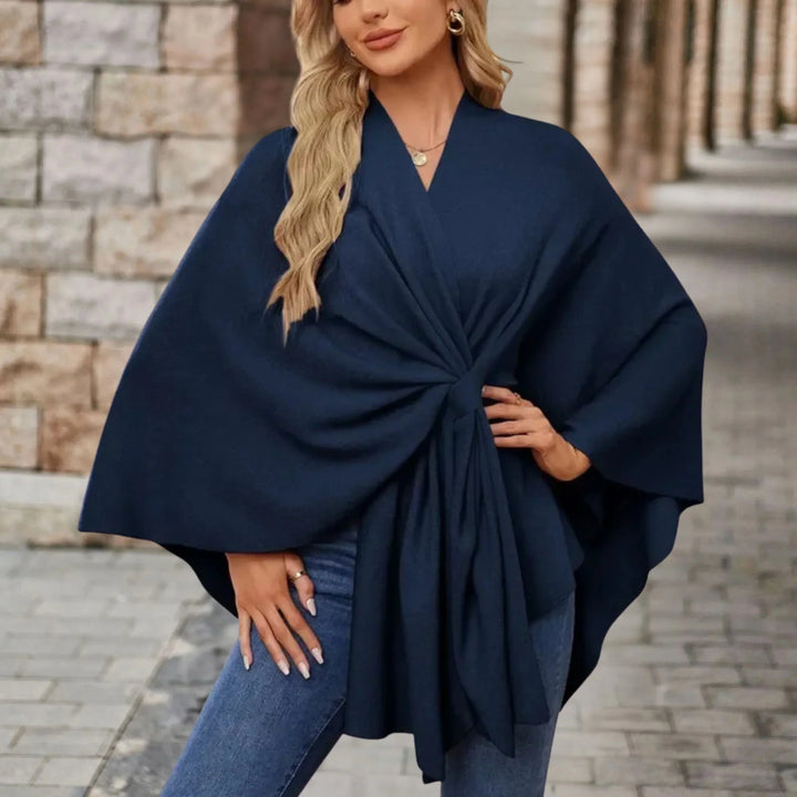 Women’s Blouse | Wrap Style Poncho