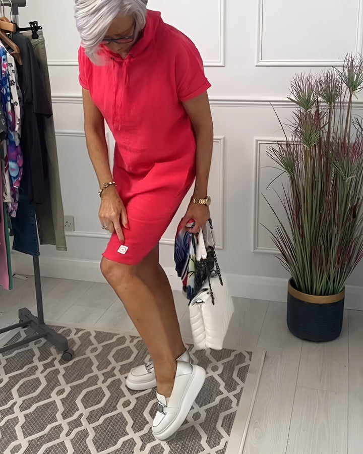 Casual Dress For Women | Midi Hooded Fit Design