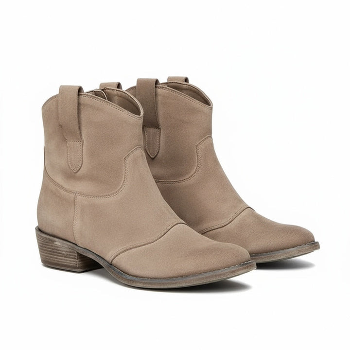 Boots For Women | Pull On Ankle Western Heel Style