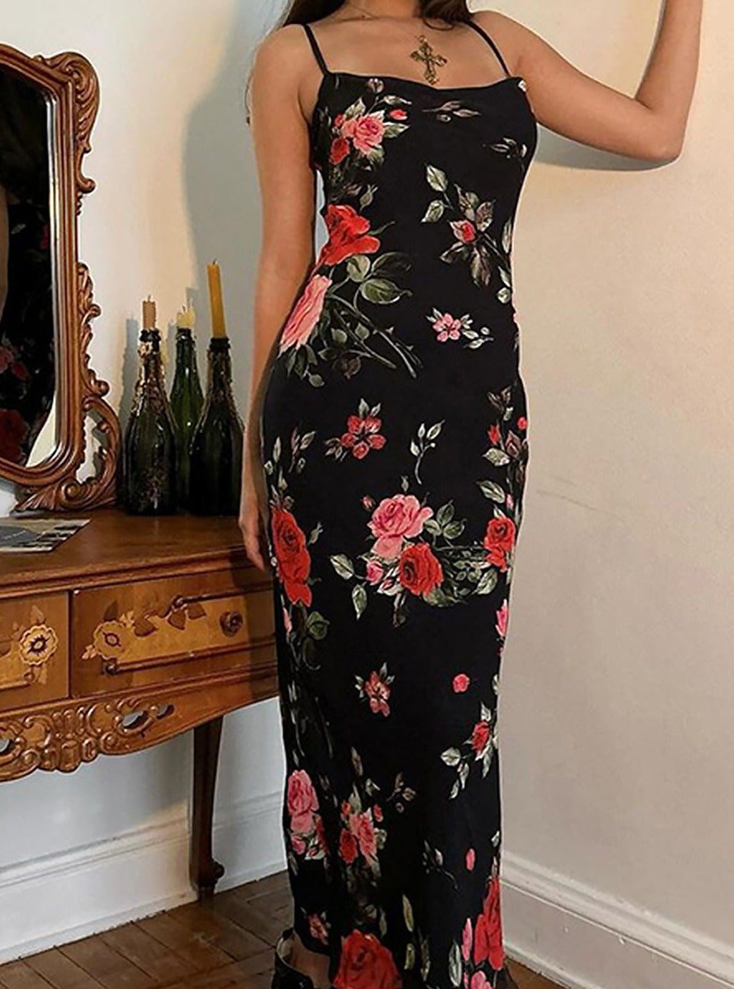Women's Floral Maxi Dress | Casual Style