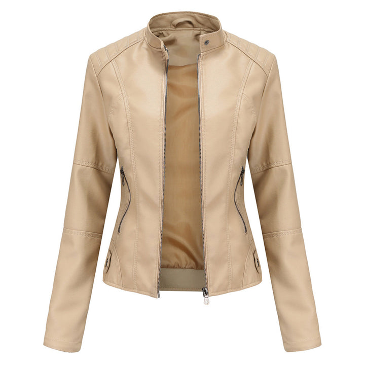 Women’s Jacket | Zip-Up Moto Fitted