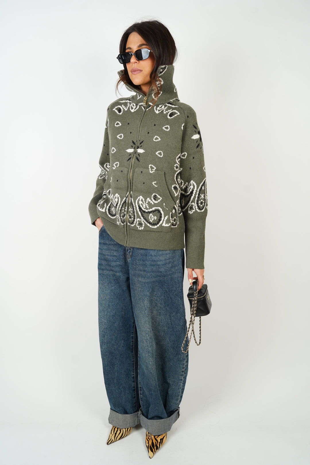 Knit sweater