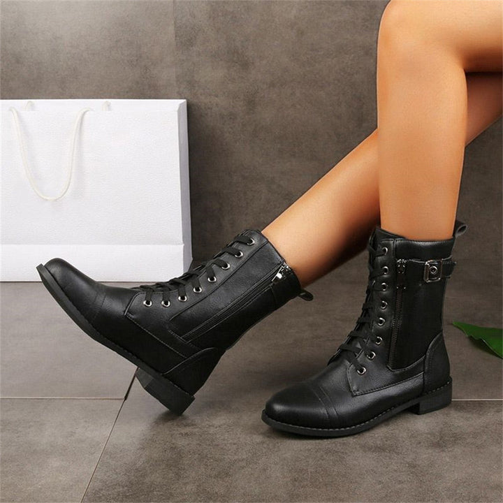 Women’s Boots | Lace-Up with Zip