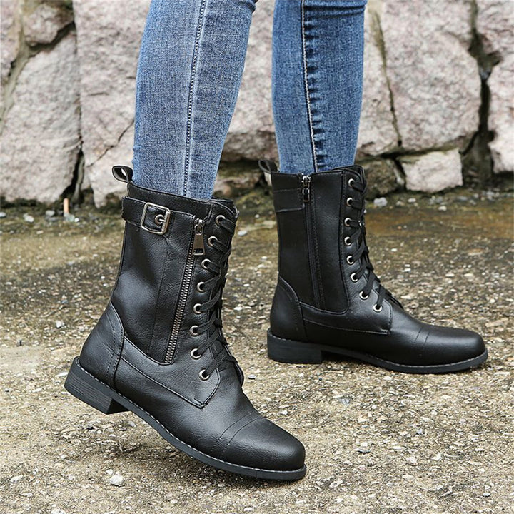 Women’s Boots | Lace-Up with Zip