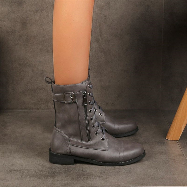 Women’s Boots | Lace-Up with Zip