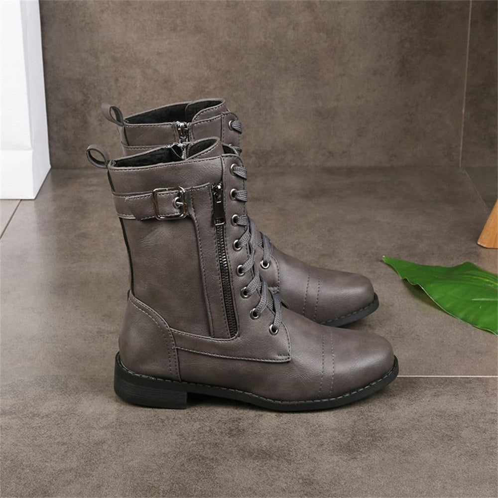 Women’s Boots | Lace-Up with Zip
