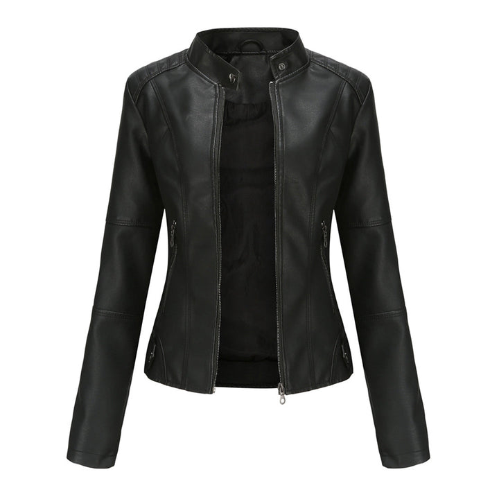 Women’s Jacket | Zip-Up Moto Fitted