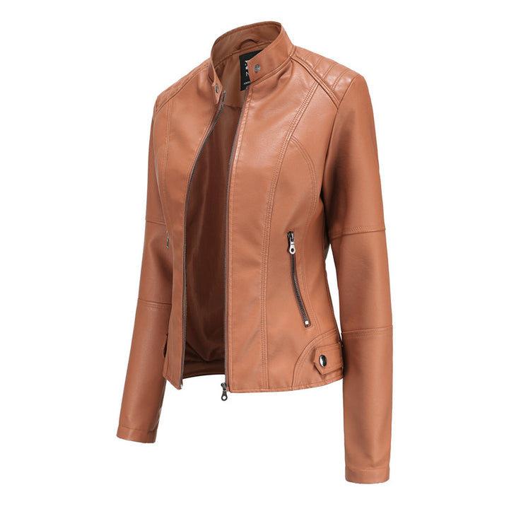 Women’s Jacket | Zip-Up Moto Fitted