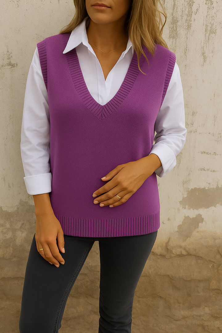 Cardigan for Women | Oversized V-Neck Vest