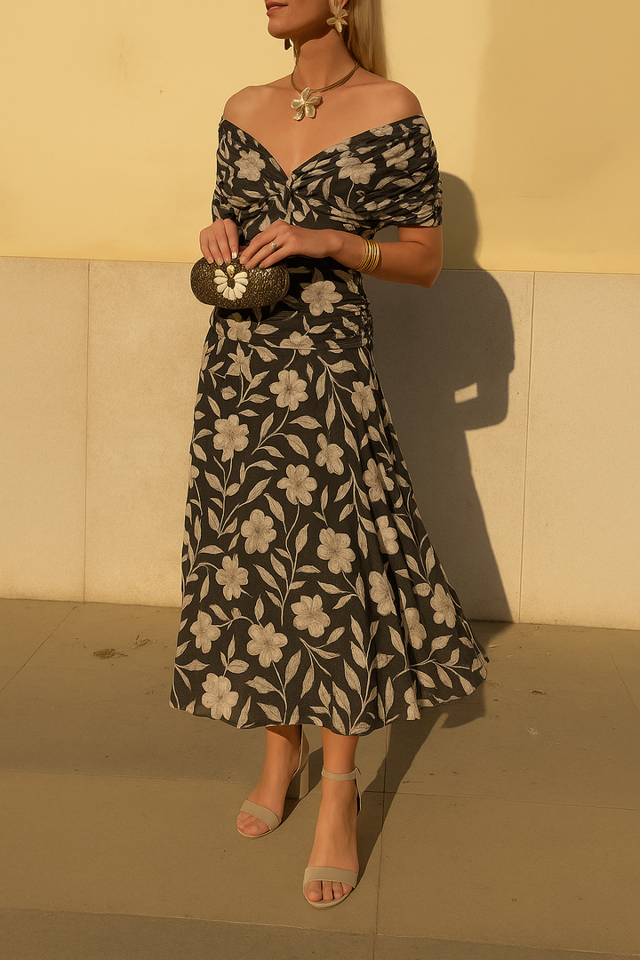 Women’s Dress | Floral Print Midi