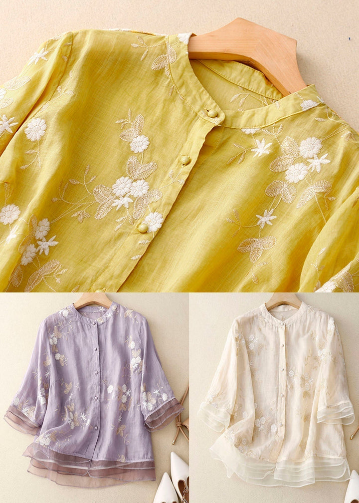 Blouse for Women | Embroidered Floral Style