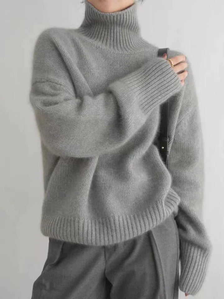 Sweater for Women | Turtleneck Oversized Fit