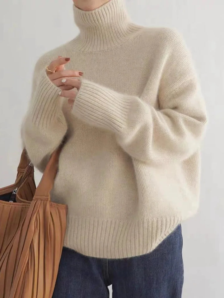 Sweater for Women | Turtleneck Oversized Fit