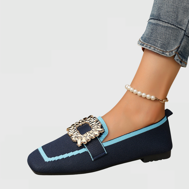 Loafers for Women | Square-Toe with Front Detail