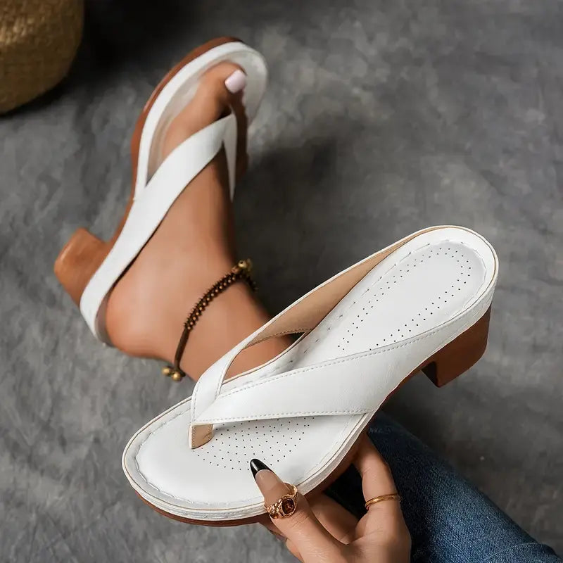 Women's Heeled Sandals | Open Toe Orthopedic