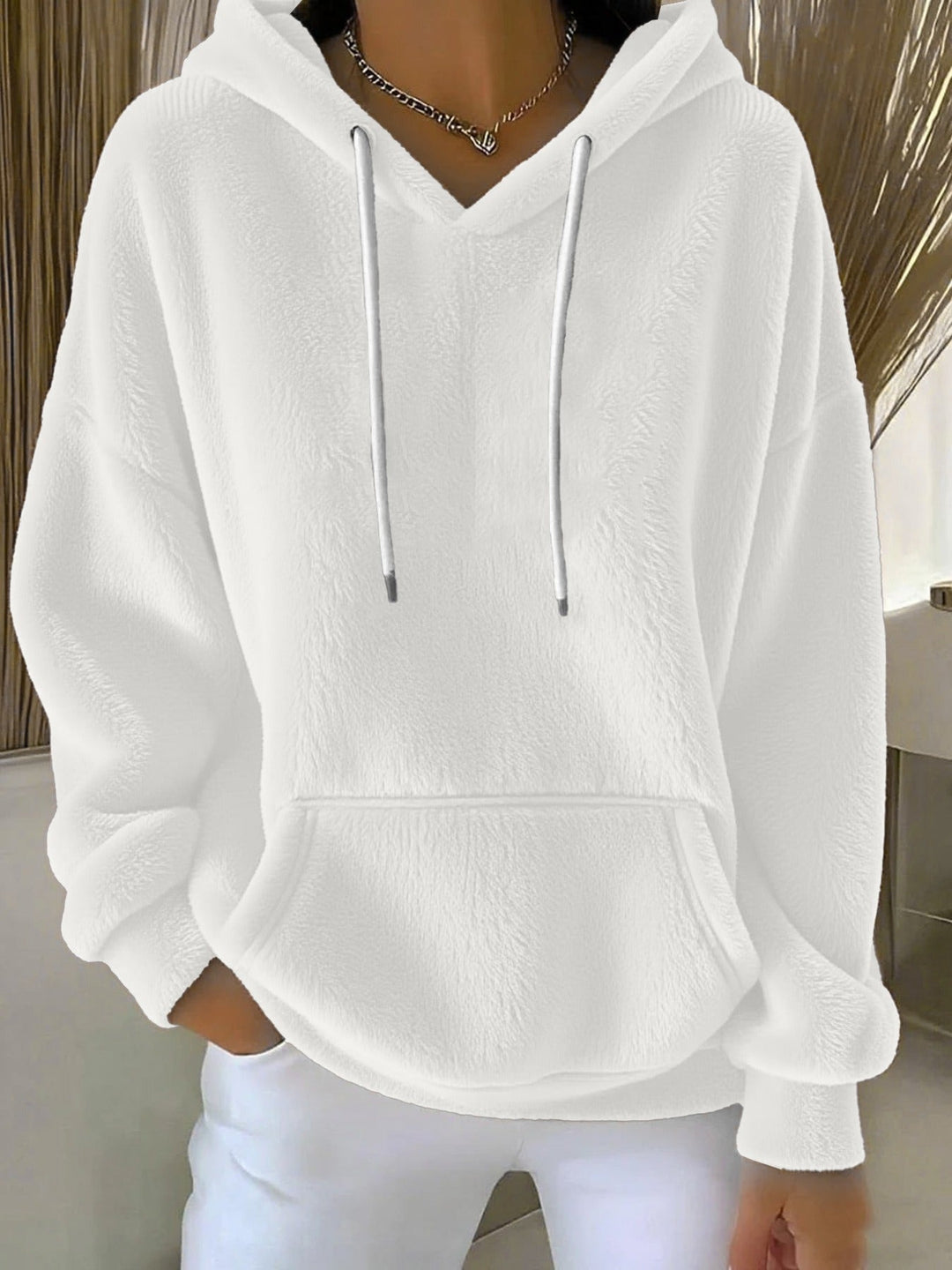 Hoodie for Women | Fleece Pullover Hooded with Kangaroo Pocket