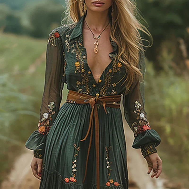 Dress For Women | Bohemian Floral