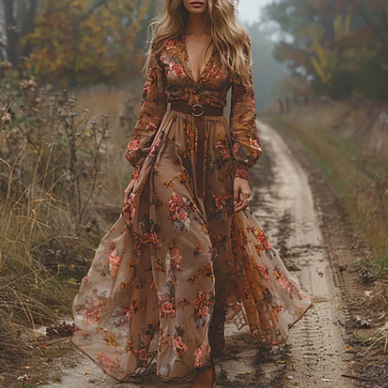 Dress For Women | Bohemian Floral