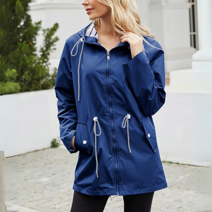 Women’s Coat | Hooded Zip-Up
