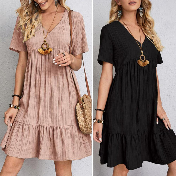 Women’s Dress | Short Sleeve Belly Coverage