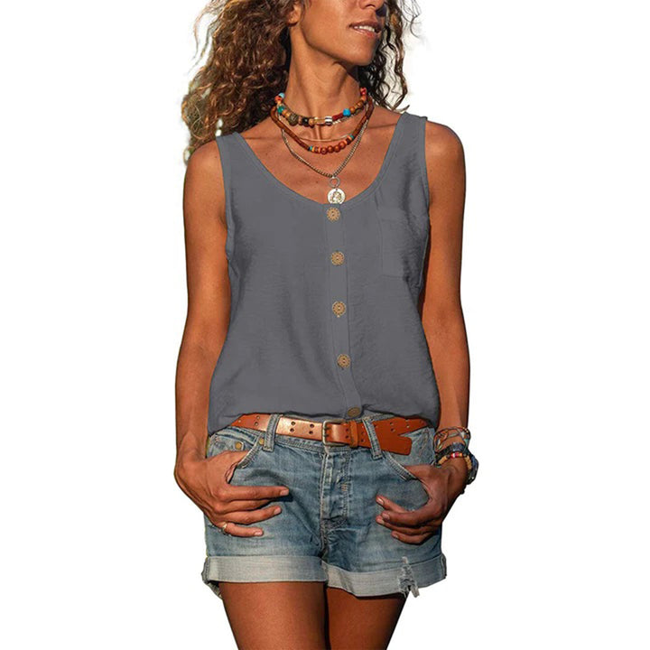 Women's Blouse | Loose Fit Sleeveless
