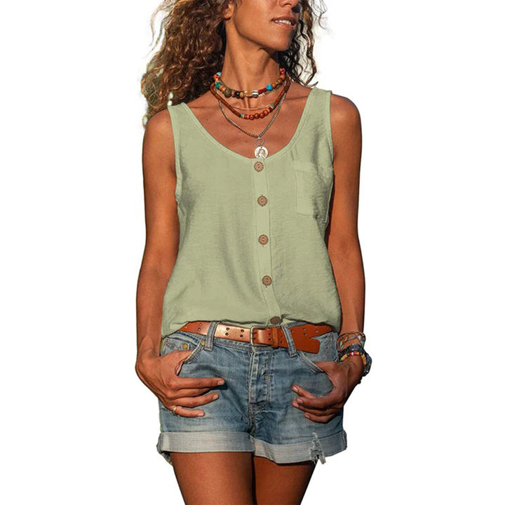 Women's Blouse | Loose Fit Sleeveless