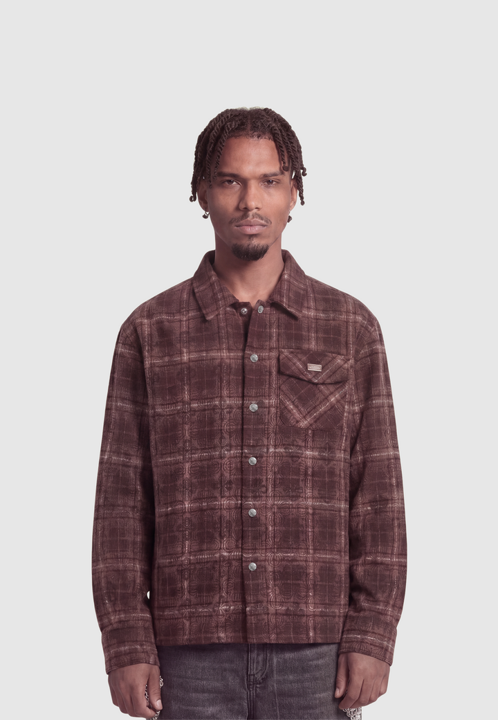 Red flannel shirt for everyday wear