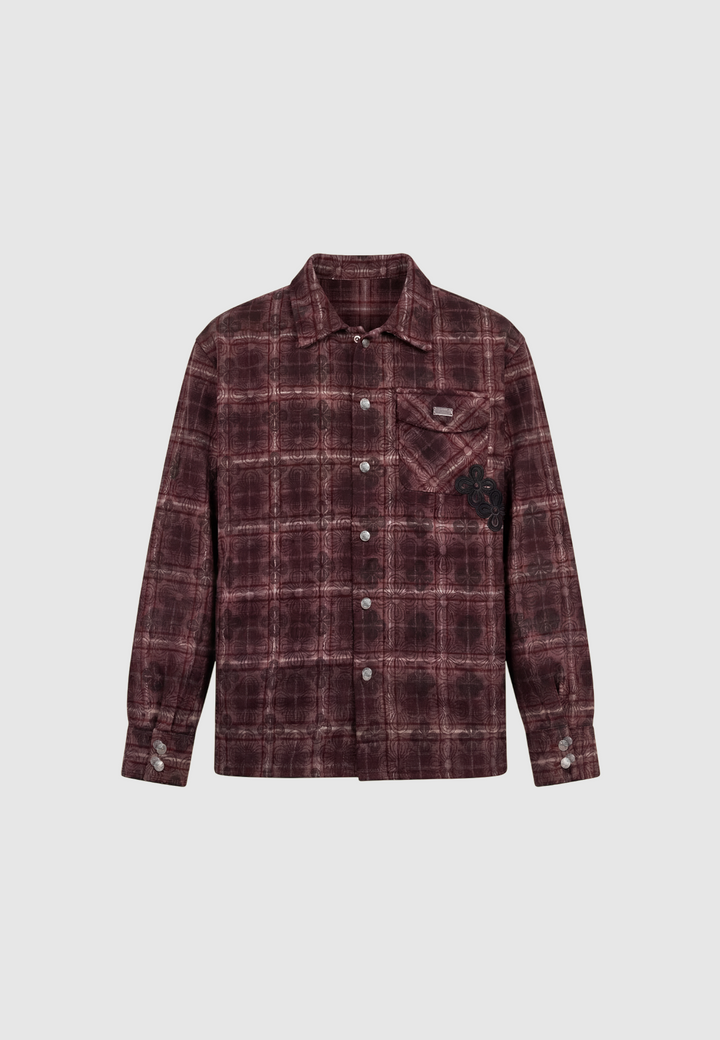 Red flannel shirt for everyday wear