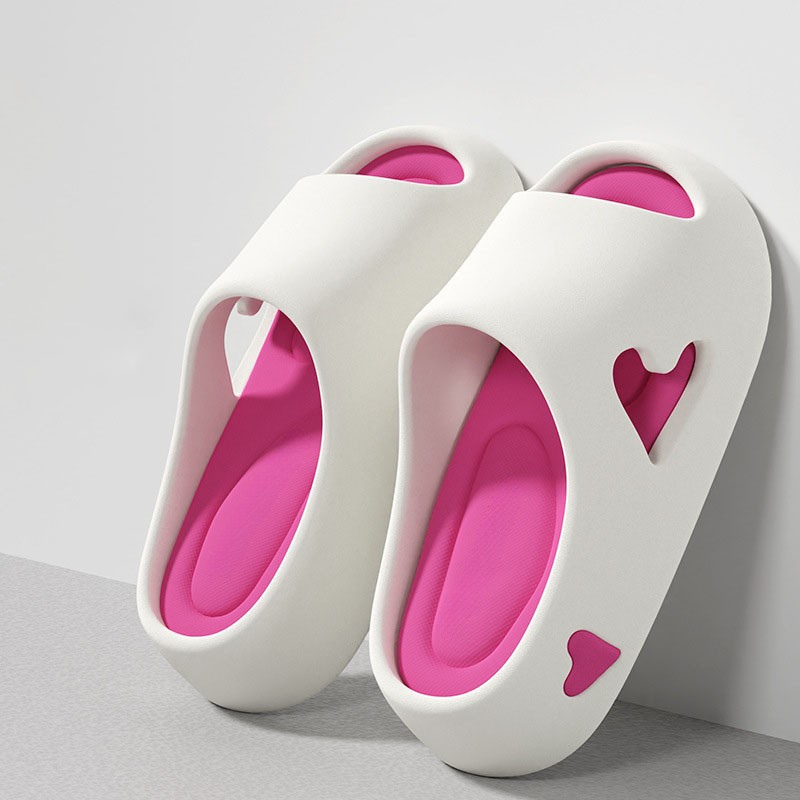 Women’s Slippers | Heart Cutout Style