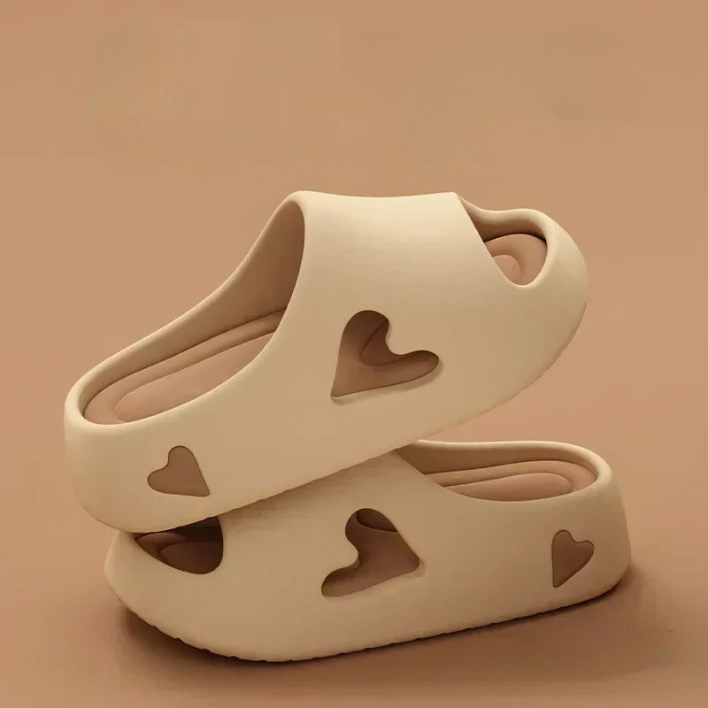 Women’s Slippers | Heart Cutout Style