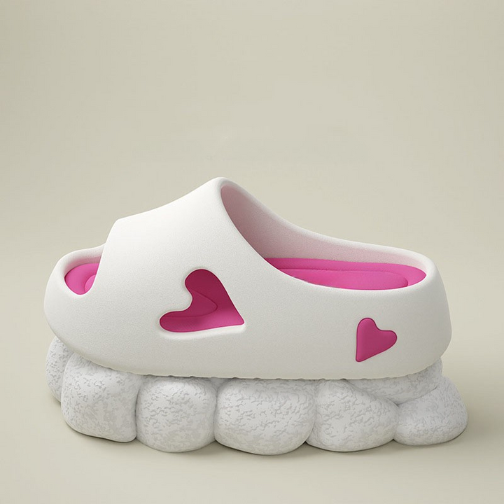 Women’s Slippers | Heart Cutout Style