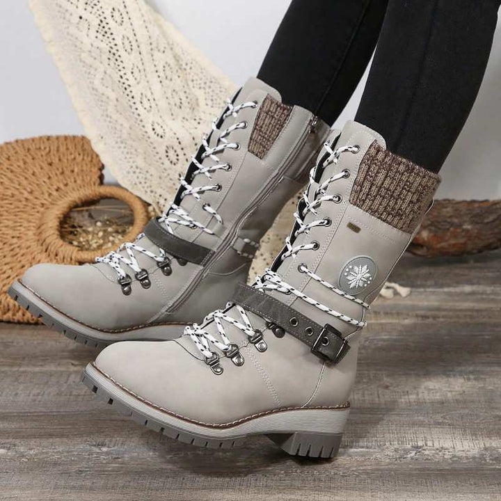 Women’s Boots | Winter Combat with Lace-Up
