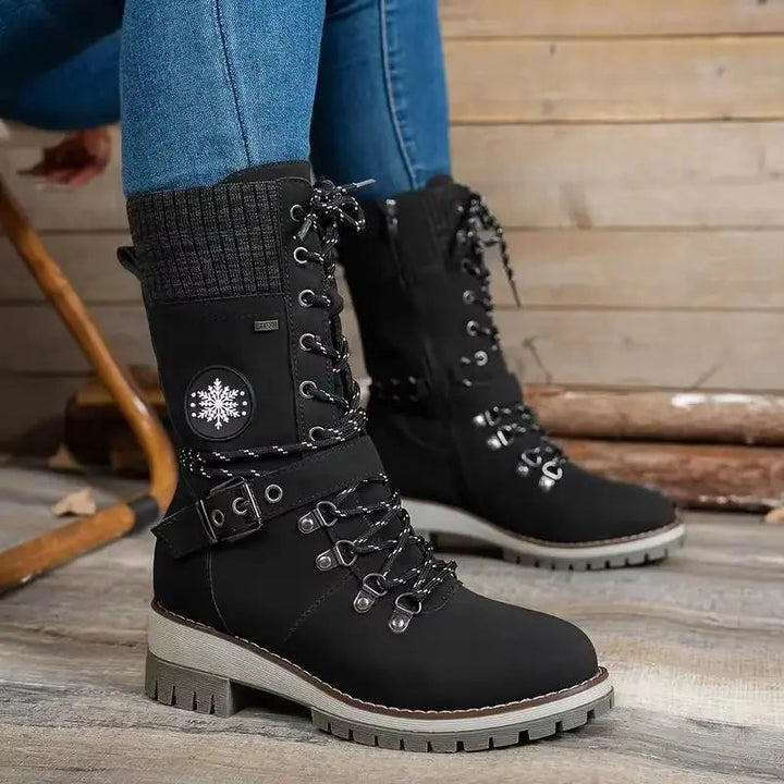 Women’s Boots | Winter Combat with Lace-Up