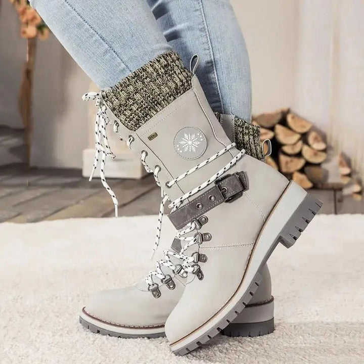 Women’s Boots | Winter Combat with Lace-Up