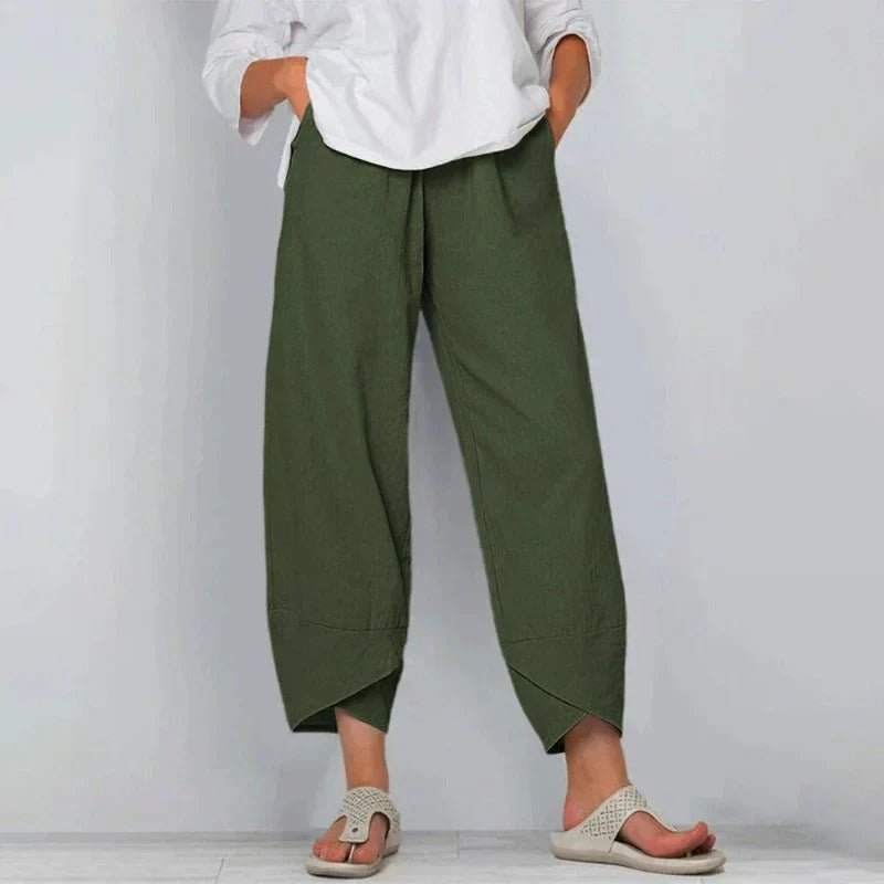 Women’s Trousers | Relaxed Ankle Length