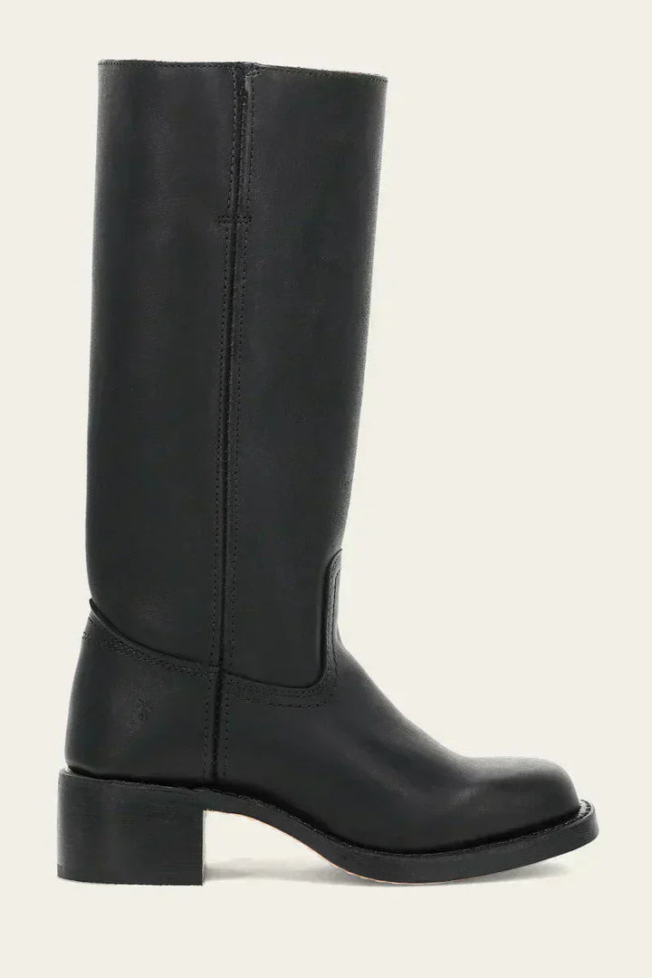 Boots For Women | Mid-Calf Closed Toe Block Heel