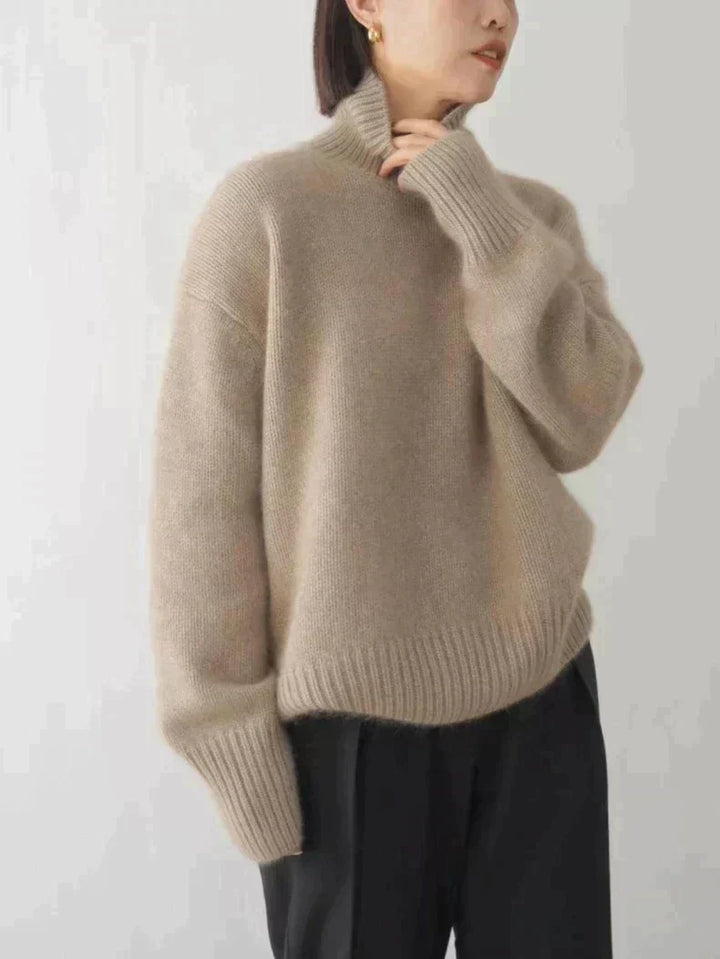 Sweater for Women | Turtleneck Oversized Fit