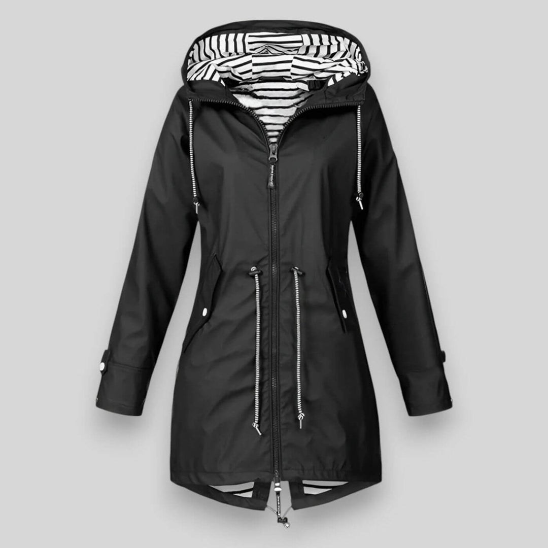 Women’s Coat | Hooded Zip-Up