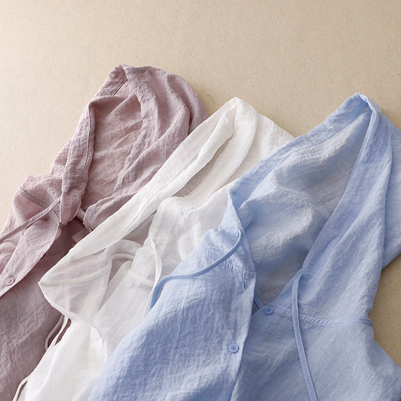 Blouse For Women | Pullover Hooded Design