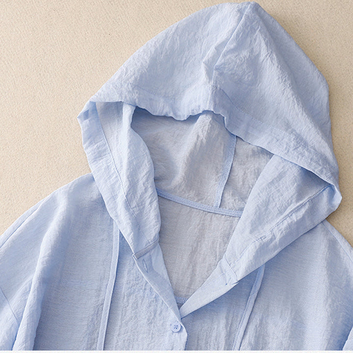 Blouse For Women | Pullover Hooded Design