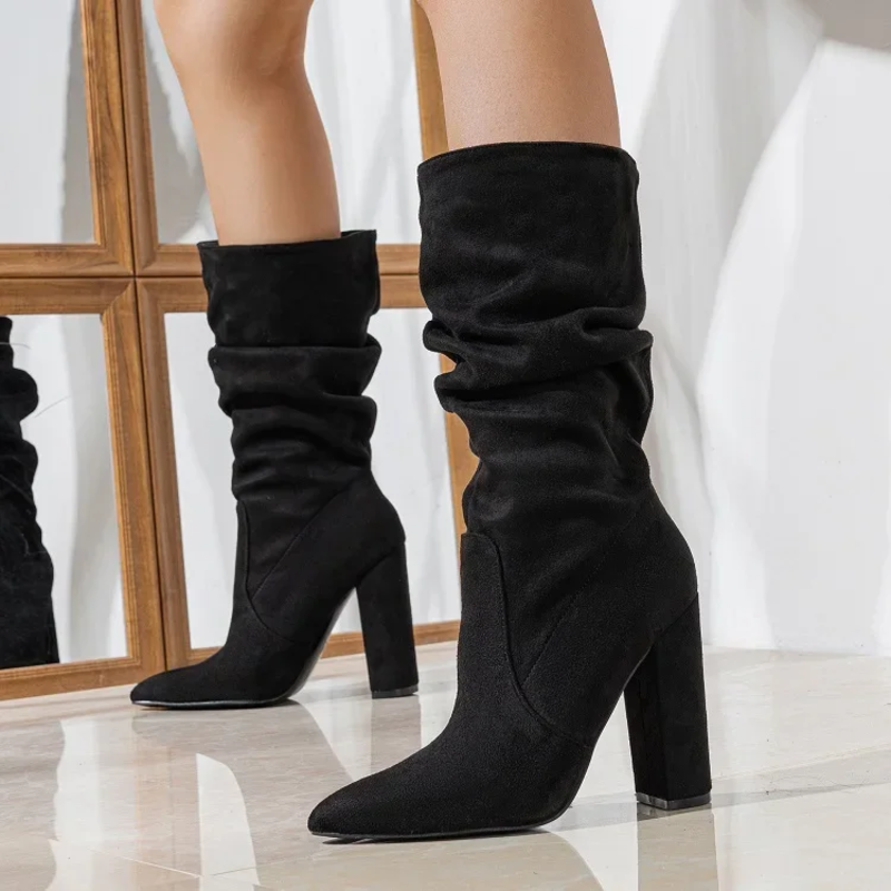 Women’s Boots | Slouchy Mid-Calf