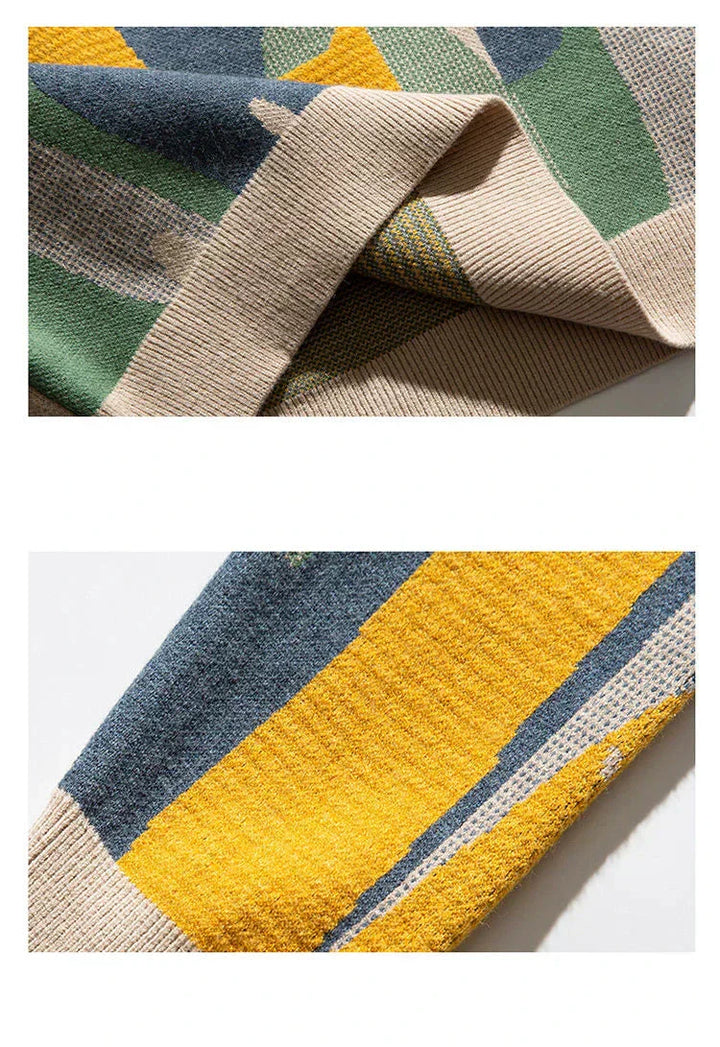 Women's Sweater | Cat Graphic Oversized Pullover