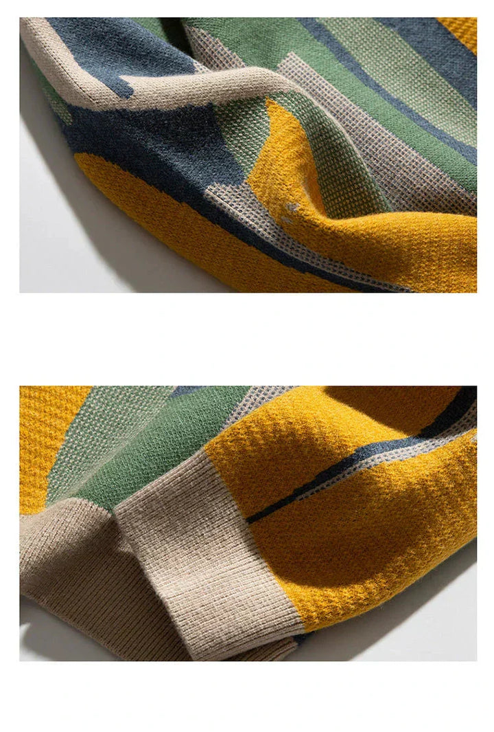 Women's Sweater | Cat Graphic Oversized Pullover