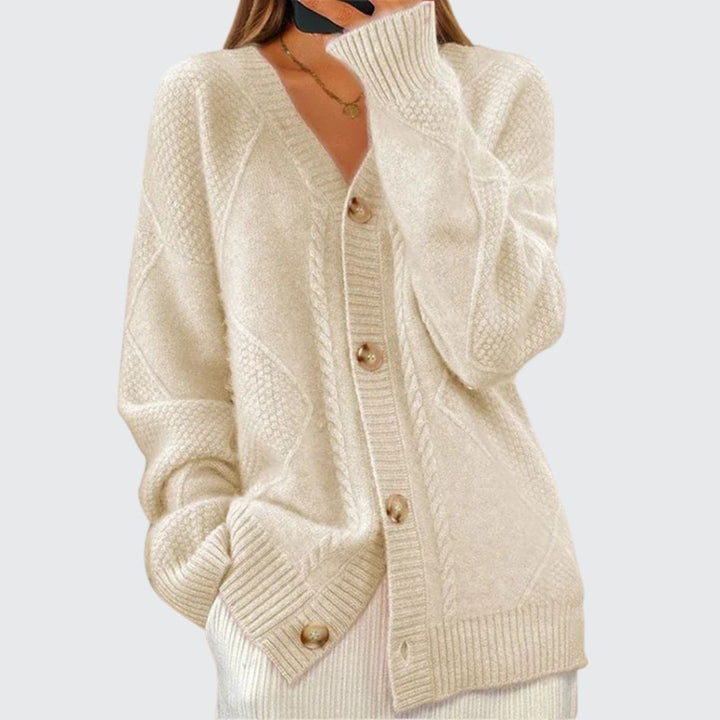 Cardigan for Women | V-Neck Oversized Button-Down