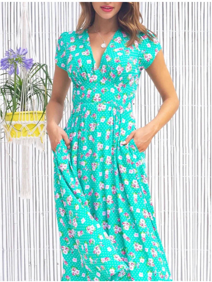 Summer Dress  For Women | Midi Floral Flowing Design