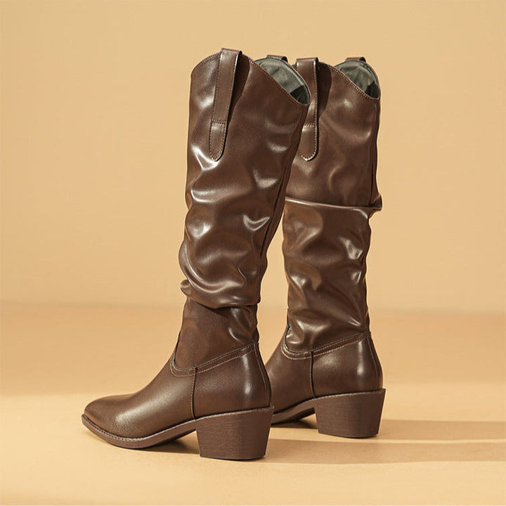 Women’s Boots | Slouchy Knee-High