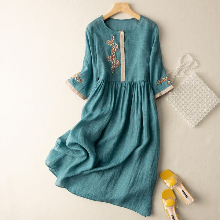 Boho Dress For Women | Midi Long Sleeve Fit Design